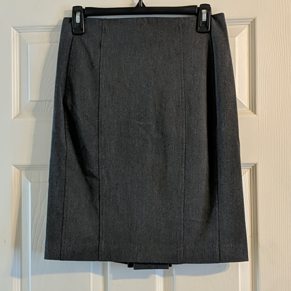 Size 4 Gray Express Pencil Skirt